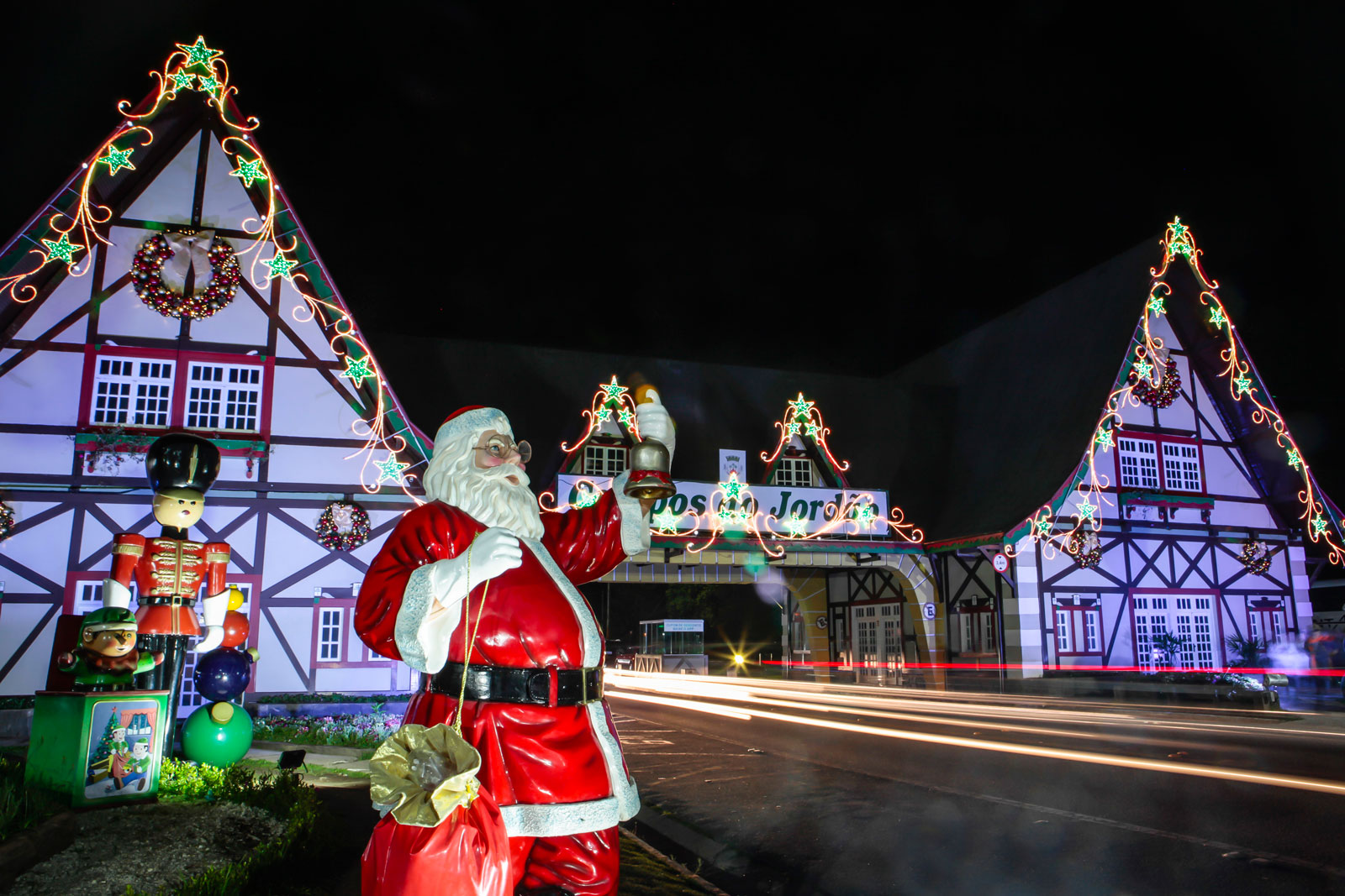 Luzes de Natal em Campos do Jordão